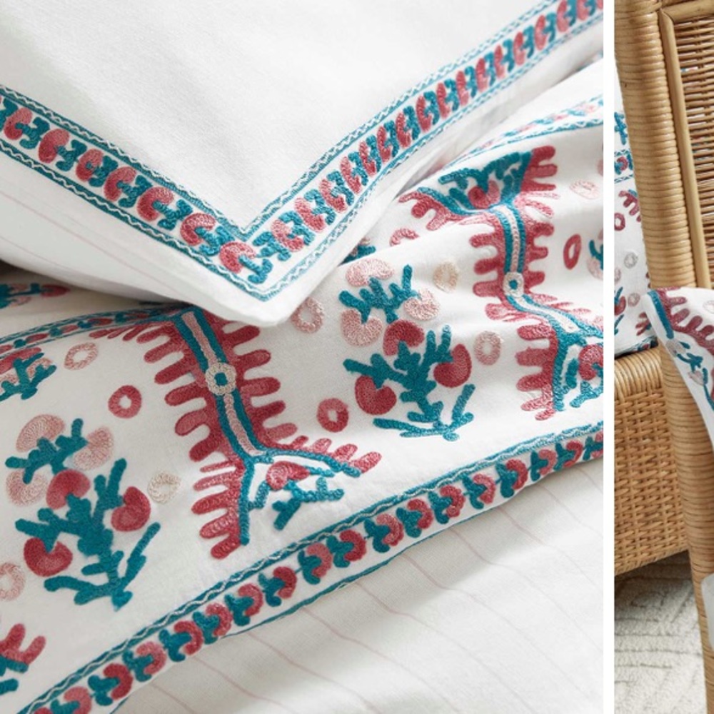 Full/Queen Duvet Cover & Matching Shams - Ballard Designs